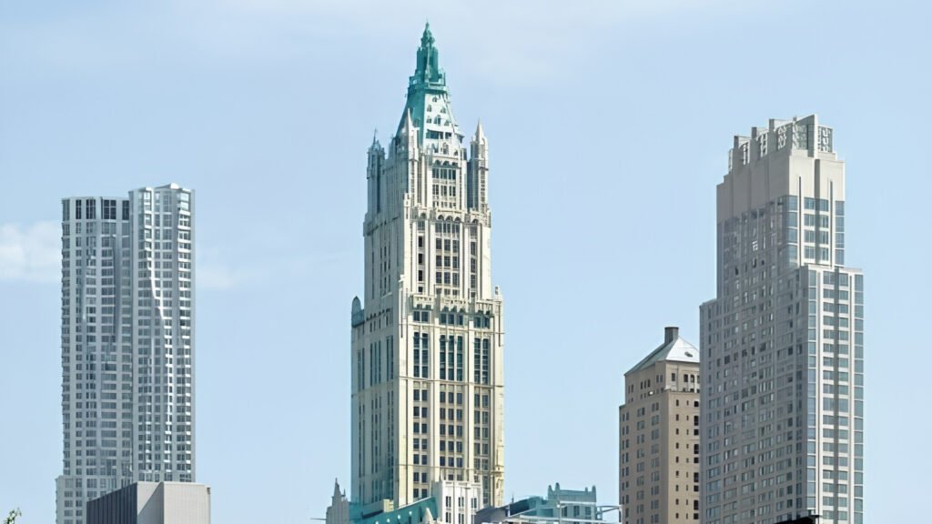 Metropolitan Life Tower showing its iconic four-sided clock face in New York City.